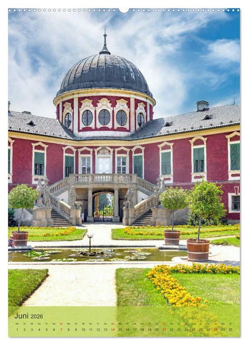 Schösser in Tschechien (CALVENDO Premium Wandkalender 2026)