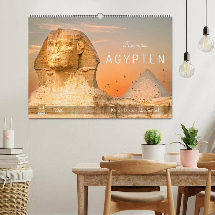 Faszination Ägypten: Kairo - Luxor - Abu Simbel (CALVENDO Wandkalender 2026)
