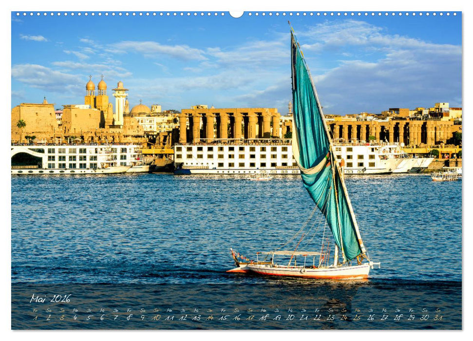Faszination Ägypten: Kairo - Luxor - Abu Simbel (CALVENDO Wandkalender 2026)