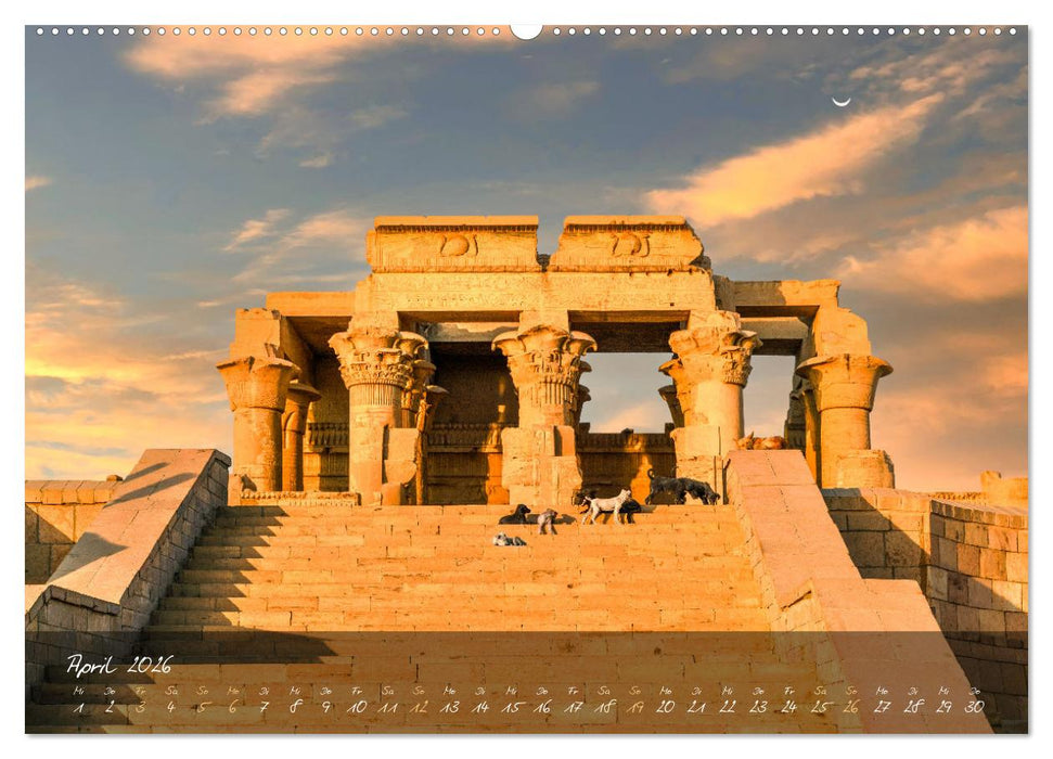 Faszination Ägypten: Kairo - Luxor - Abu Simbel (CALVENDO Premium Wandkalender 2026)