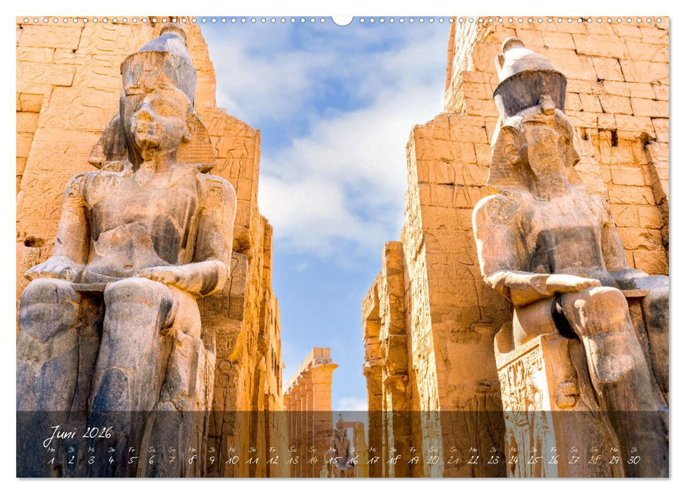 Faszination Ägypten: Kairo - Luxor - Abu Simbel (CALVENDO Premium Wandkalender 2026)