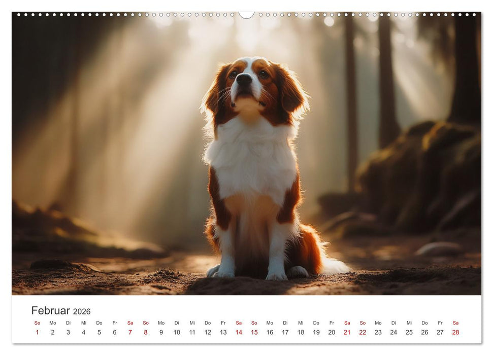 Wundertüte auf vier Pfoten - Mischlingshunde mit Charme (CALVENDO Premium Wandkalender 2026)