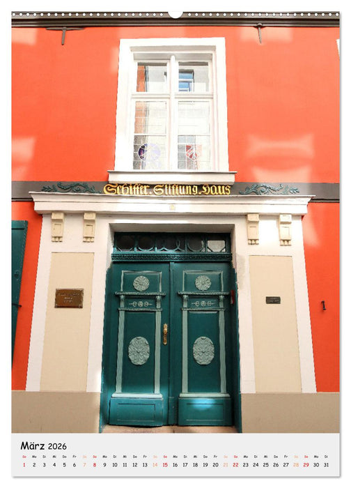 Stralsund - Altstadt und Hafen (CALVENDO Wandkalender 2026)