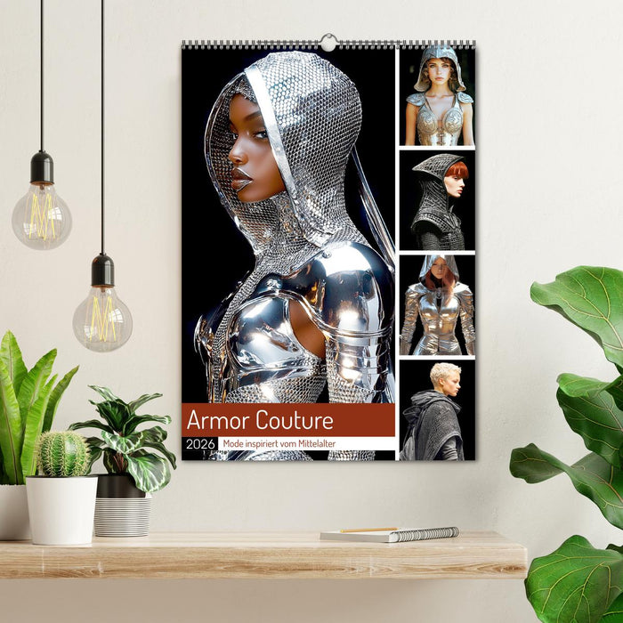 Armor Couture. Mode inspiriert vom Mittelalter (CALVENDO Wandkalender 2026)