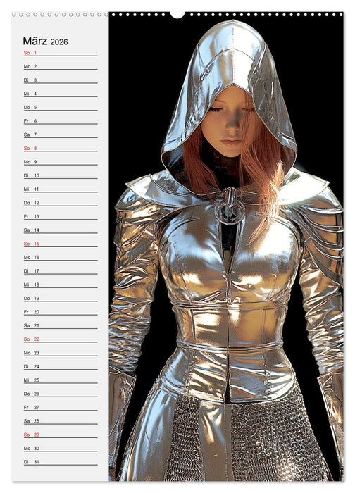 Armor Couture. Mode inspiriert vom Mittelalter (CALVENDO Premium Wandkalender 2026)