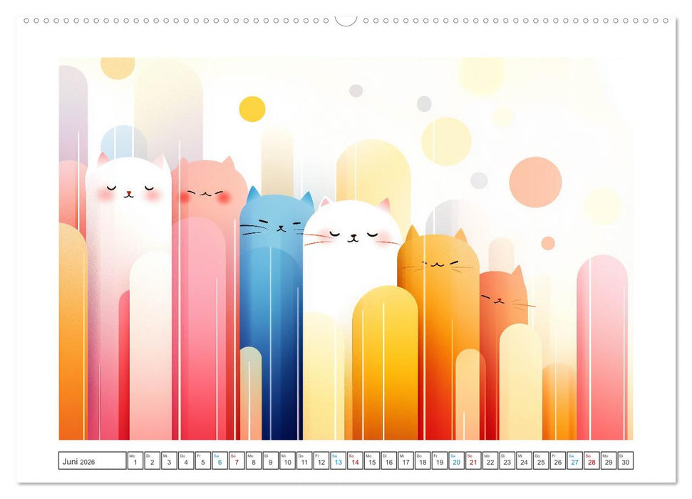Schnurren, Springen, Streiche spielen (CALVENDO Premium Wandkalender 2026)