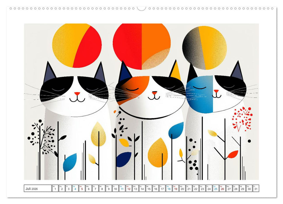 Schnurren, Springen, Streiche spielen (CALVENDO Premium Wandkalender 2026)