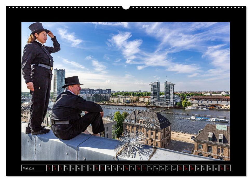 Schornsteinfeger in Berlin - Die Glücklichmacher (CALVENDO Premium Wandkalender 2026)