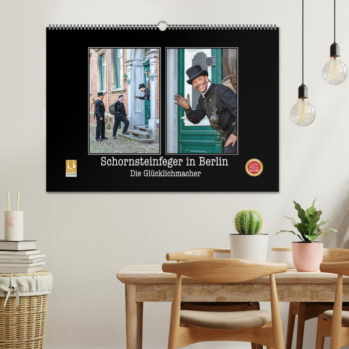 Schornsteinfeger in Berlin - Die Glücklichmacher (CALVENDO Wandkalender 2026)