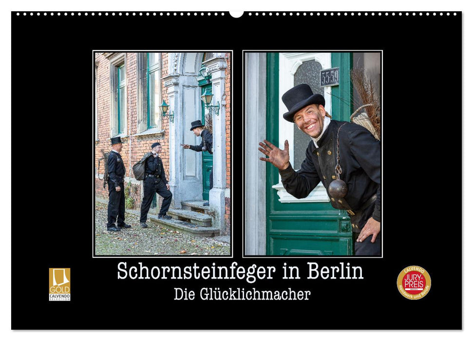 Schornsteinfeger in Berlin - Die Glücklichmacher (CALVENDO Wandkalender 2026)