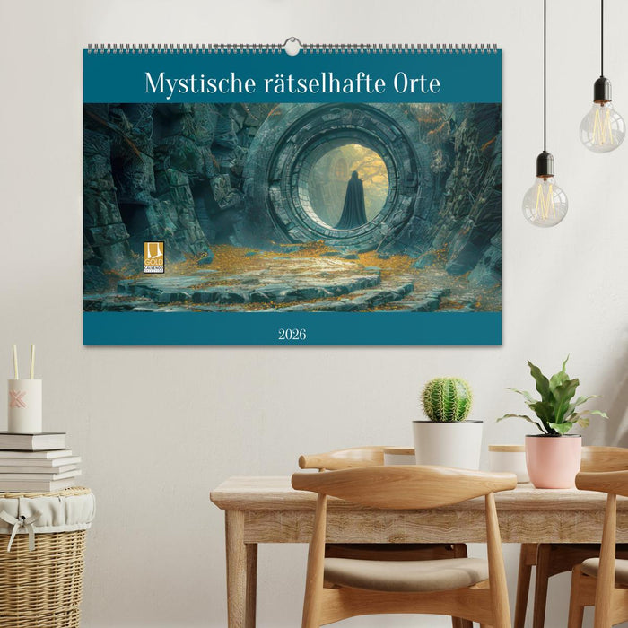 Mystische rätselhafte Orte (CALVENDO Wandkalender 2026)