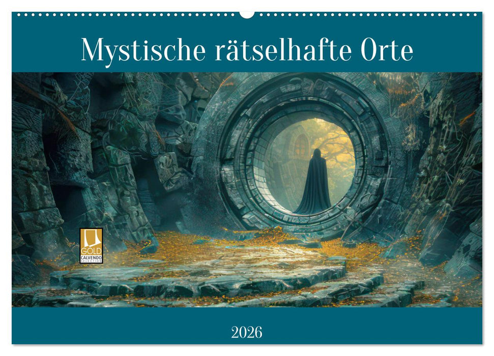 Mystische rätselhafte Orte (CALVENDO Wandkalender 2026)
