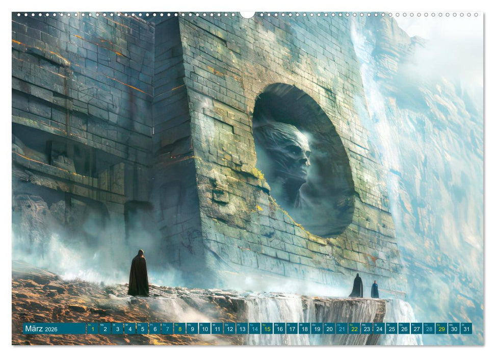 Mystische rätselhafte Orte (CALVENDO Wandkalender 2026)