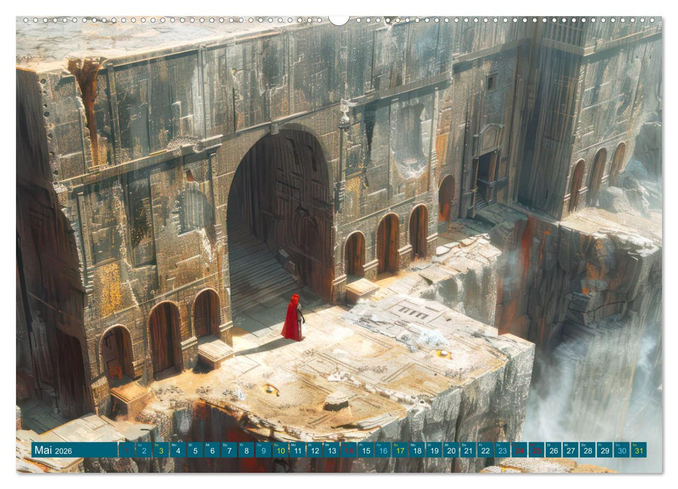 Mystische rätselhafte Orte (CALVENDO Wandkalender 2026)