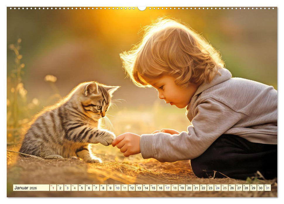 Emotionale Freundschaft (CALVENDO Wandkalender 2026)