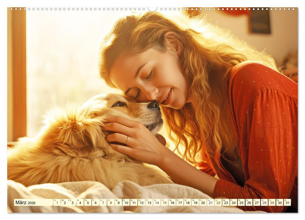 Emotionale Freundschaft (CALVENDO Wandkalender 2026)