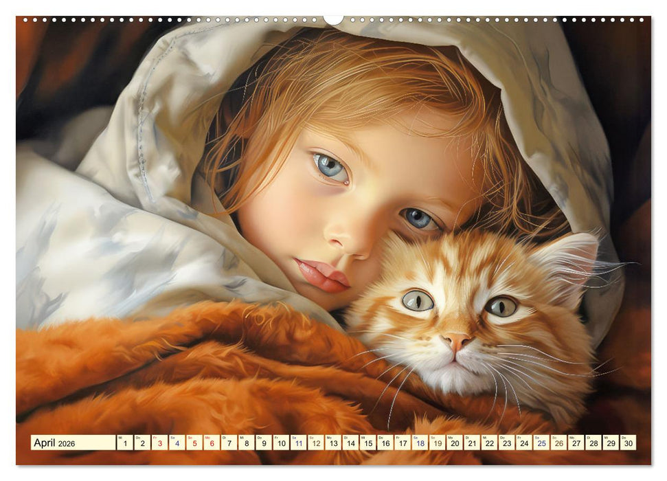 Emotionale Freundschaft (CALVENDO Wandkalender 2026)