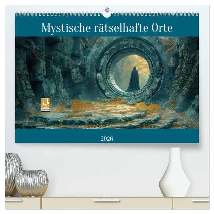 Mystische rätselhafte Orte (CALVENDO Premium Wandkalender 2026)