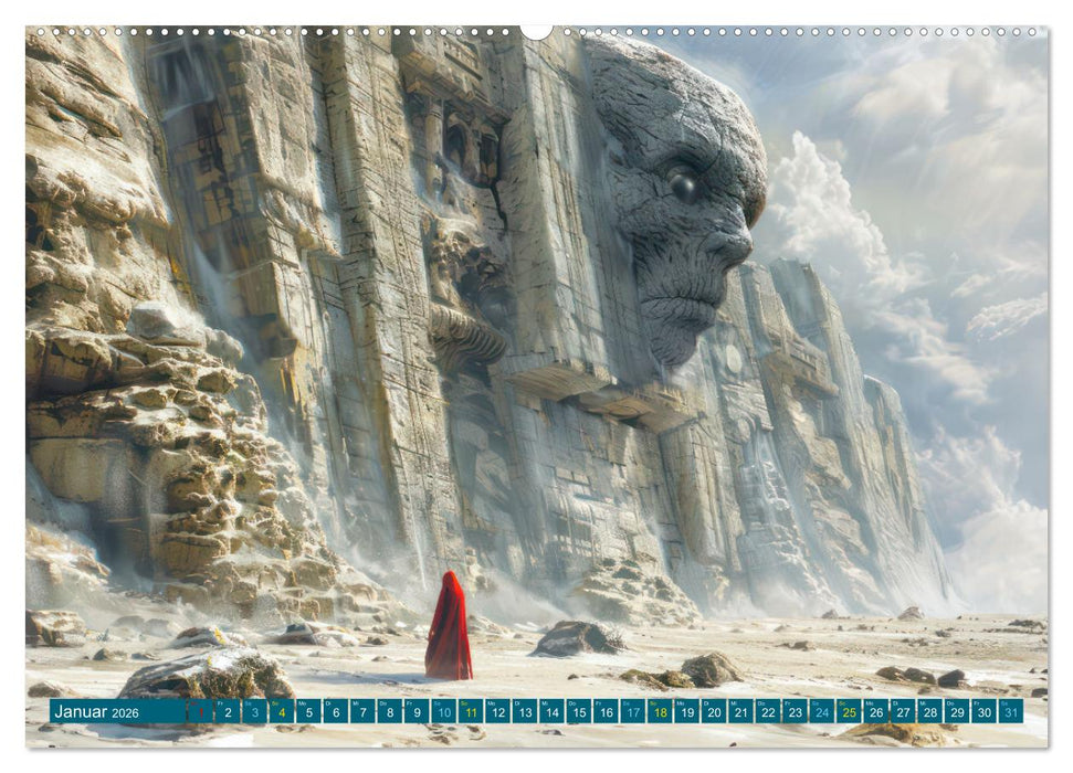 Mystische rätselhafte Orte (CALVENDO Premium Wandkalender 2026)