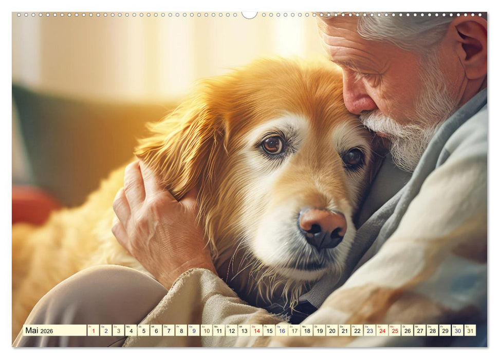 Emotionale Freundschaft (CALVENDO Premium Wandkalender 2026)