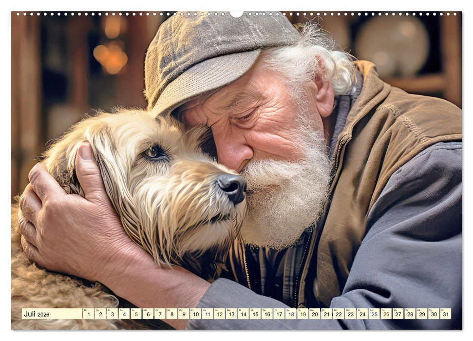 Emotionale Freundschaft (CALVENDO Premium Wandkalender 2026)