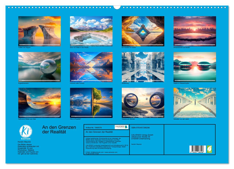 An den Grenzen der Realität (CALVENDO Wandkalender 2026)