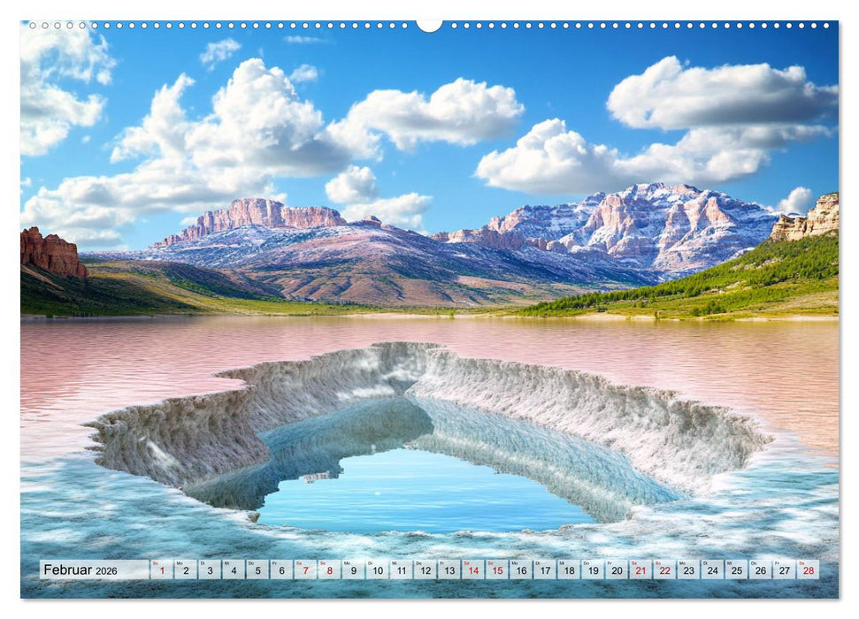 An den Grenzen der Realität (CALVENDO Wandkalender 2026)