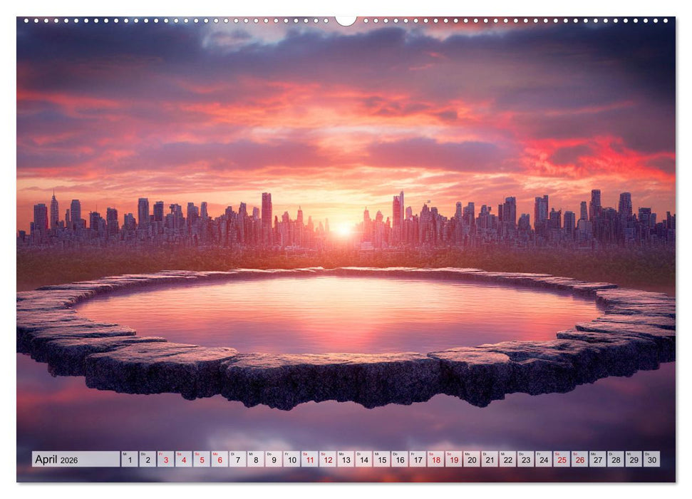 An den Grenzen der Realität (CALVENDO Wandkalender 2026)