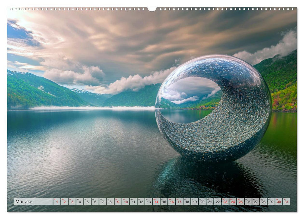 An den Grenzen der Realität (CALVENDO Wandkalender 2026)