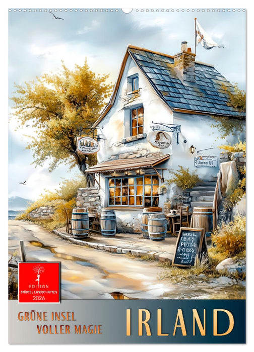 Irland - Grüne Insel voller Magie (CALVENDO Wandkalender 2026)