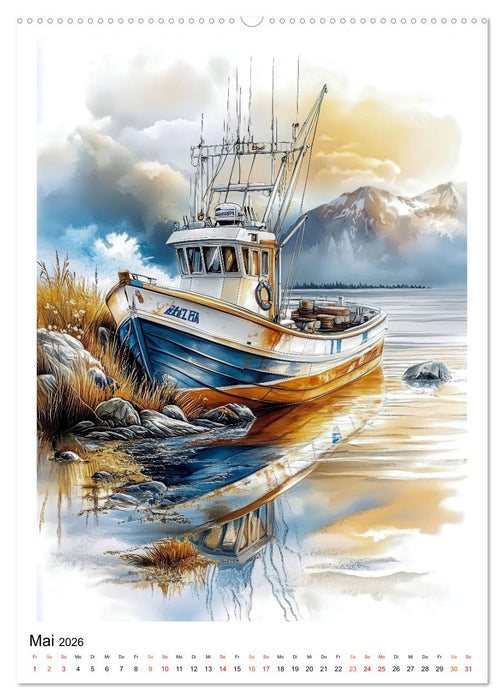 Alaska - Landschaften, Tiere, Freiheit (CALVENDO Wandkalender 2026)