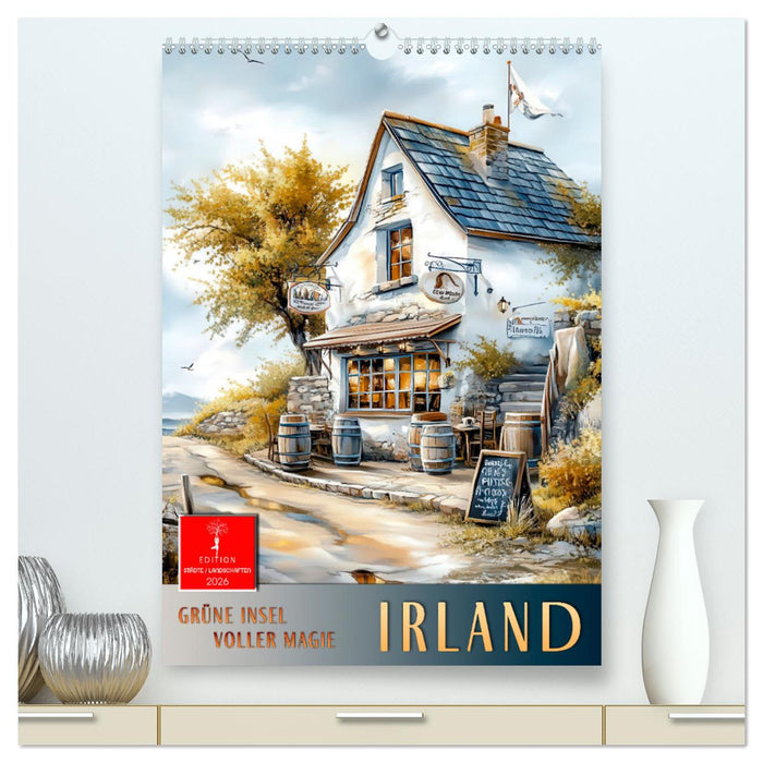 Irland - Grüne Insel voller Magie (CALVENDO Premium Wandkalender 2026)