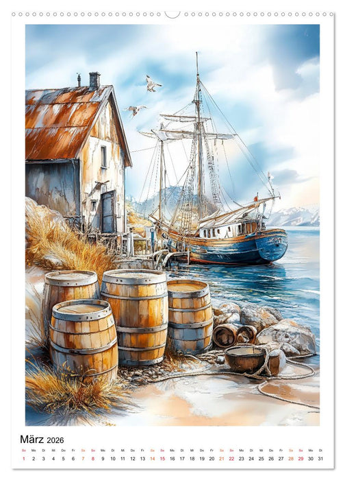 Irland - Grüne Insel voller Magie (CALVENDO Premium Wandkalender 2026)