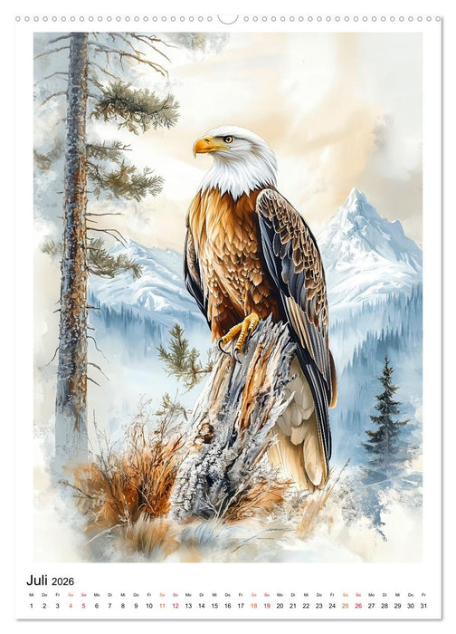 Alaska - Landschaften, Tiere, Freiheit (CALVENDO Premium Wandkalender 2026)