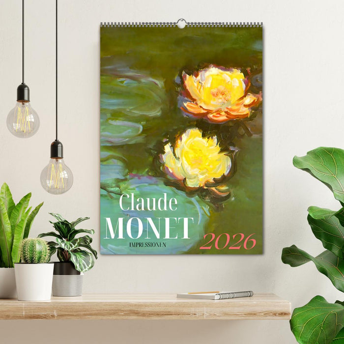 Claude Monet Impressionen 2026 (CALVENDO Wandkalender 2026)
