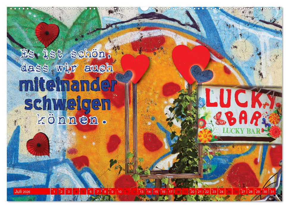 So schön, dass es dich gibt (CALVENDO Premium Wandkalender 2026)