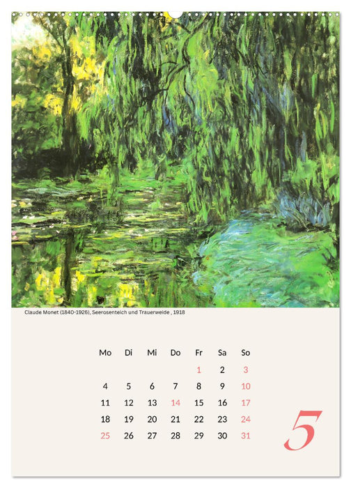 Claude Monet Impressionen 2026 (CALVENDO Premium Wandkalender 2026)