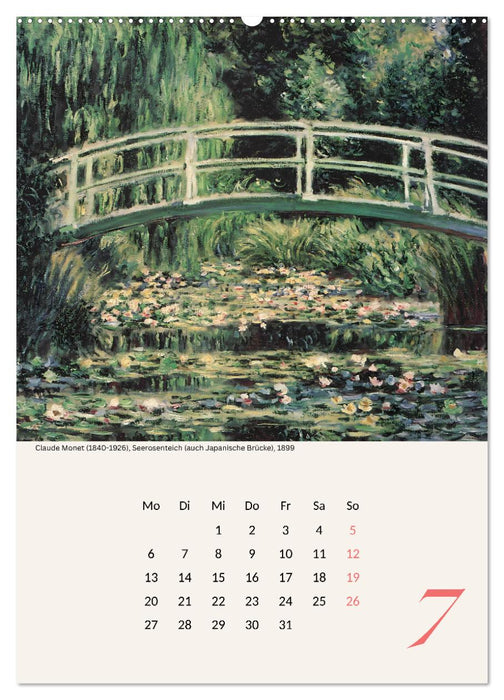 Claude Monet Impressionen 2026 (CALVENDO Premium Wandkalender 2026)