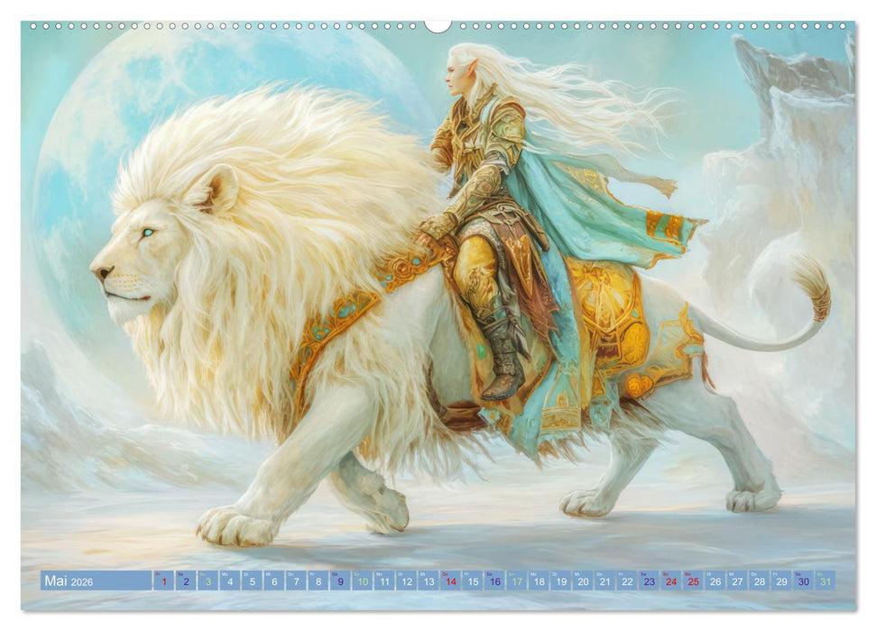 Willkommen im Fantasieland - Märchenbilder (CALVENDO Wandkalender 2026)