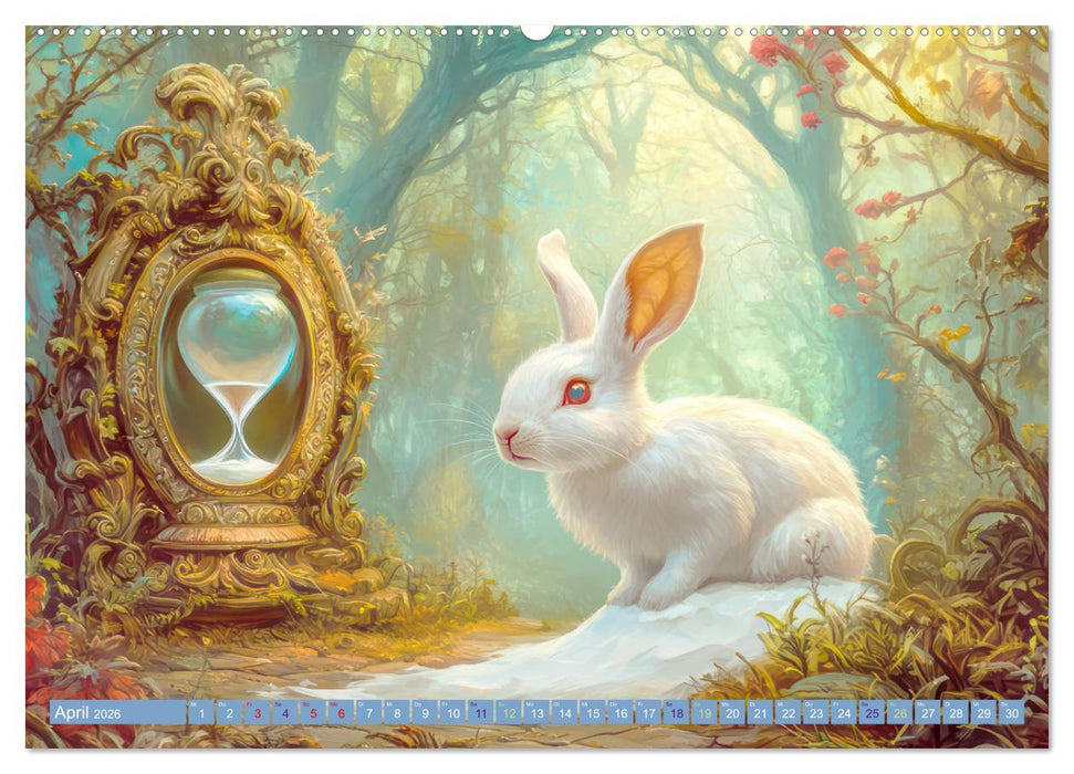 Willkommen im Fantasieland - Märchenbilder (CALVENDO Premium Wandkalender 2026)