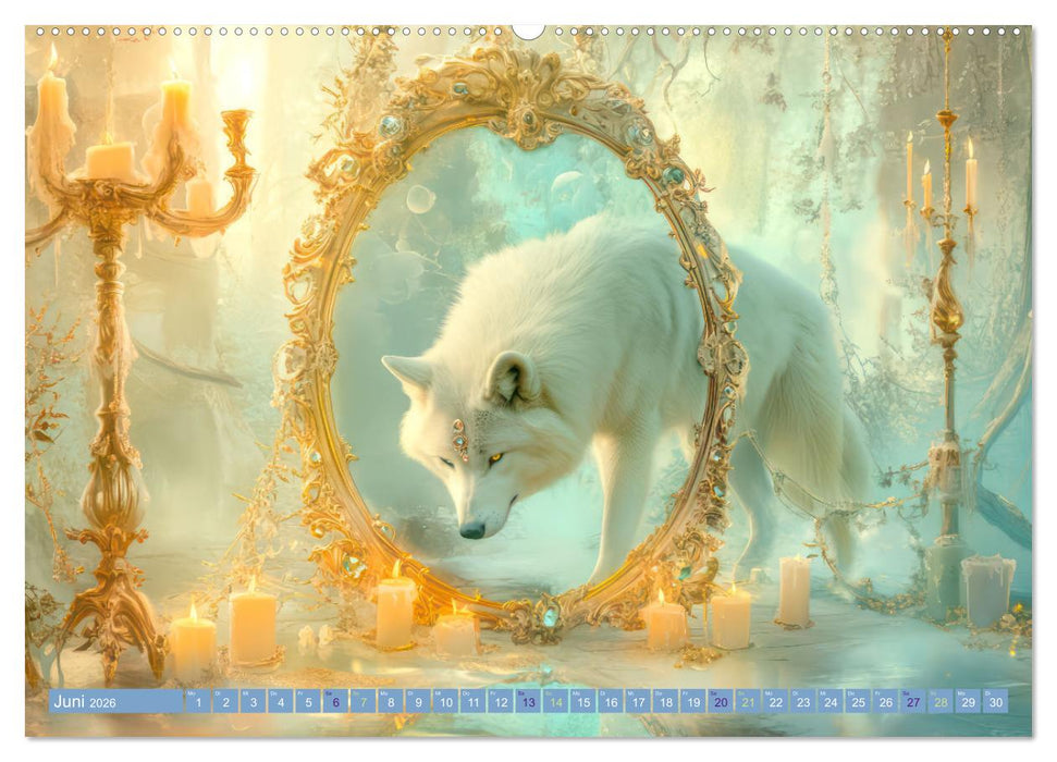 Willkommen im Fantasieland - Märchenbilder (CALVENDO Premium Wandkalender 2026)