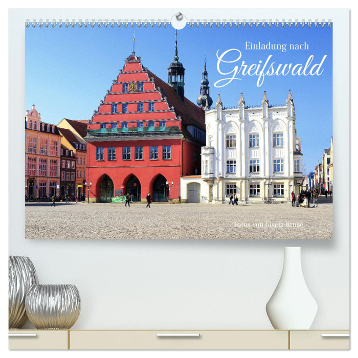 Einladung nach Greifswald (CALVENDO Premium Wandkalender 2026)