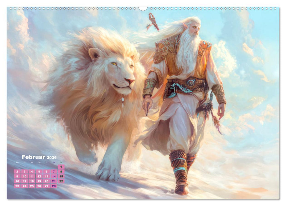 Fantasie ist Trumpf - Ein Blick in eine Fantasiewelt (CALVENDO Wandkalender 2026)