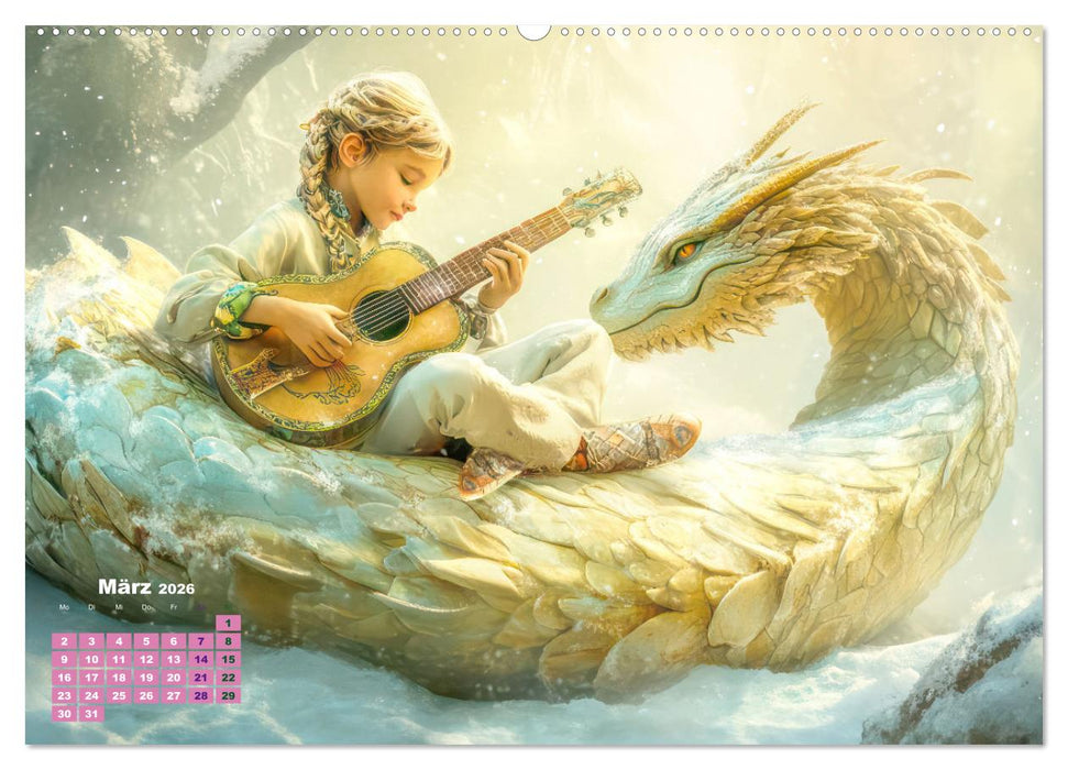 Fantasie ist Trumpf - Ein Blick in eine Fantasiewelt (CALVENDO Wandkalender 2026)