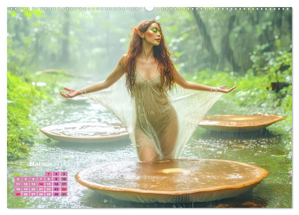 Fantasie ist Trumpf - Ein Blick in eine Fantasiewelt (CALVENDO Wandkalender 2026)