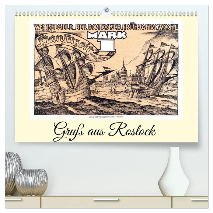 Gruß aus Rostock (CALVENDO Premium Wandkalender 2026)
