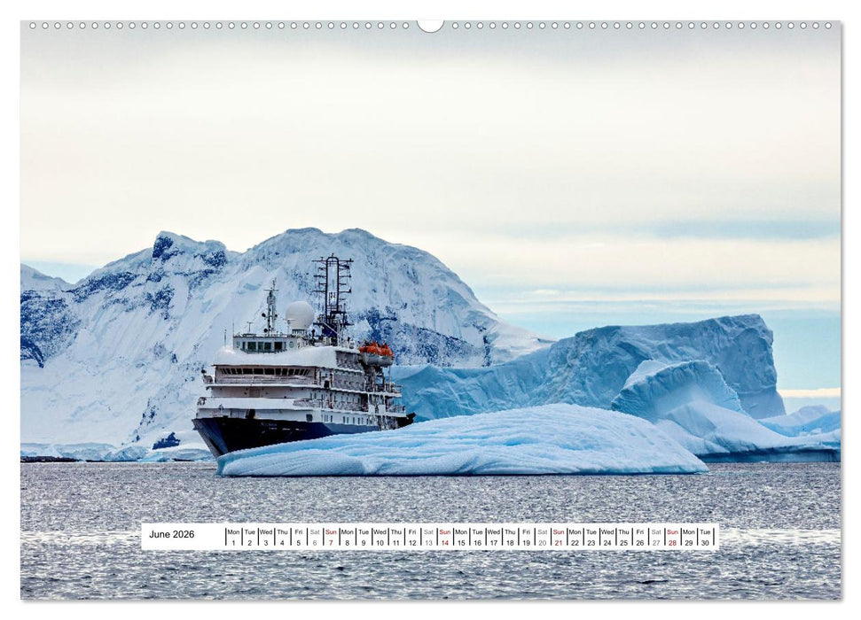 An Antarctic Expedition (CALVENDO Monthly Calendar 2026)