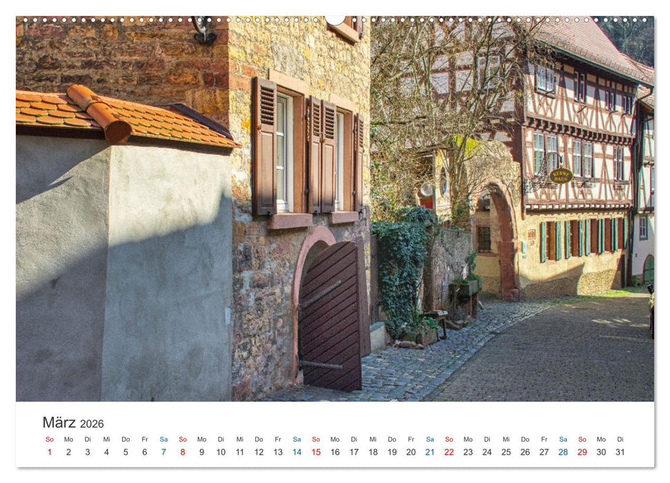 Weinheim - Eine Perle an der Bergstraße (CALVENDO Wandkalender 2026)