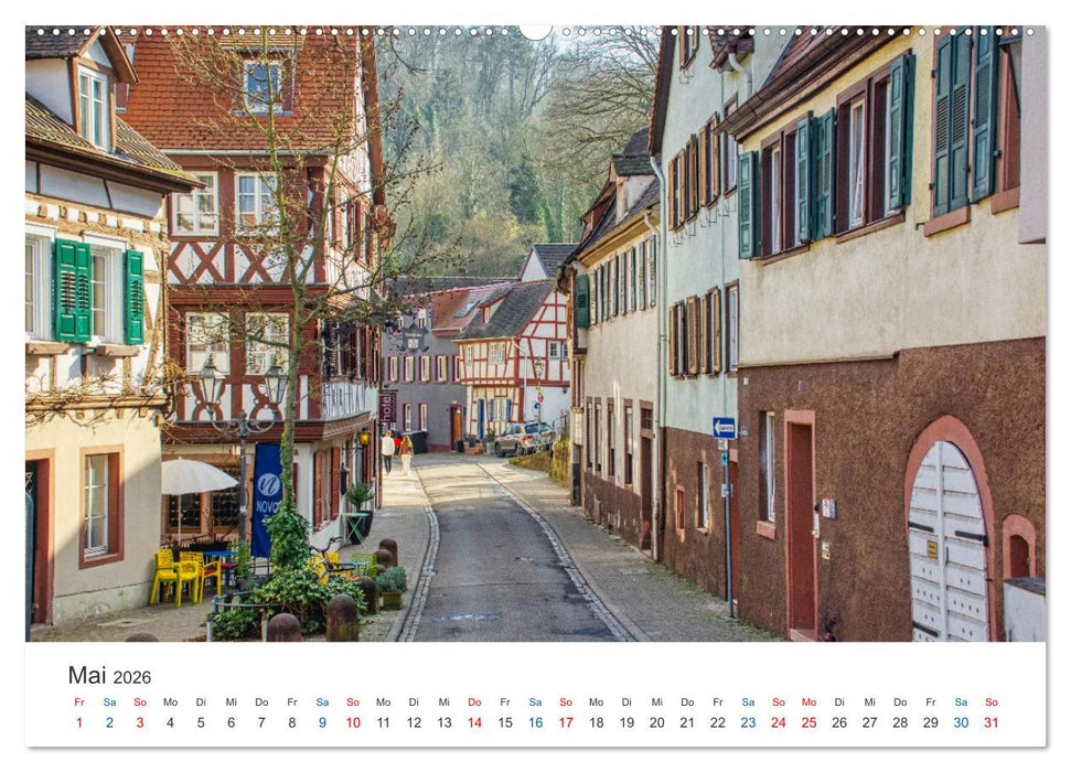 Weinheim - Eine Perle an der Bergstraße (CALVENDO Wandkalender 2026)