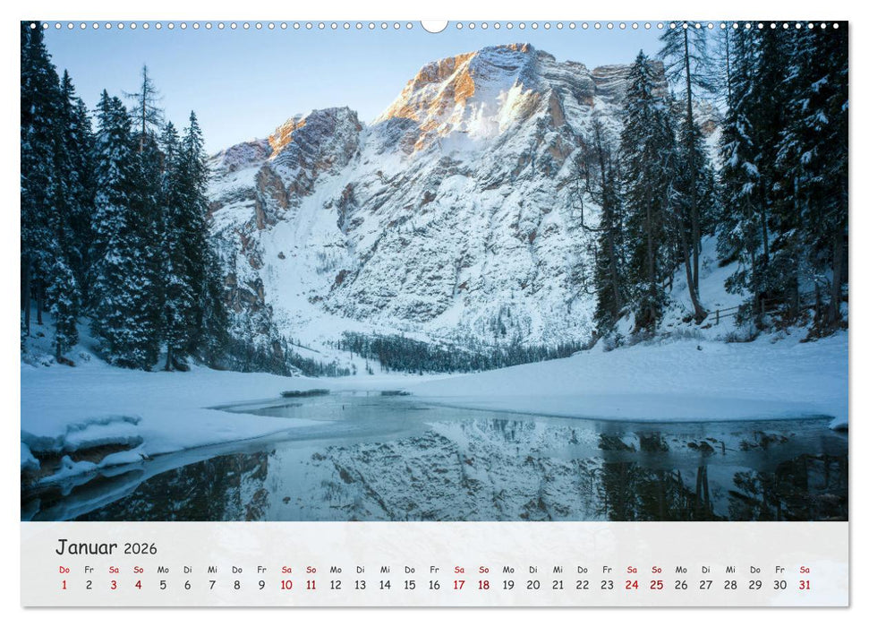 Italien - zwischen Dolomiten und Amalfiküste (CALVENDO Wandkalender 2026)